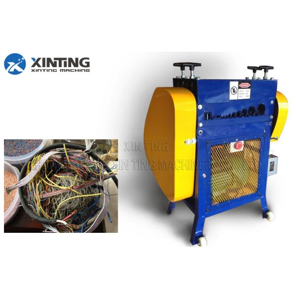 Automatic Plastic Recycling Machine Cable Wire Stripping Equipment CE Certificated