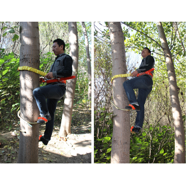 Tower Erection Wood Pole Climber Pole Shoes For Climbing Operations