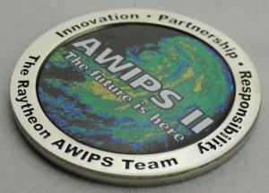  OEM &amp; ODM AWIPS Coin / Zinc Alloy Awards Personalized Coins with Offset Printing, Imitation Cloisonne Enamel Manufactures