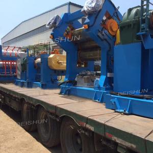 Electric Nip Adjustment Four Roll Calender with Chilled Cast Iron Rollers and