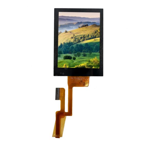 Quality RGH 2.8 Inch TFT LCD Capactive Touch screen 500 cd/m² brightness LED Backlight Type for sale