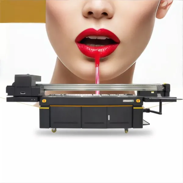 User interface and software controls of cylindrical UV printer