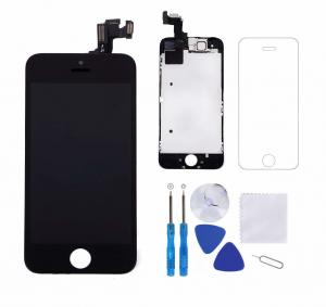  Portable Iphone LCD Touch Screen , Black 4.0 Inch Iphone 5S LCD Touch Screen Manufactures