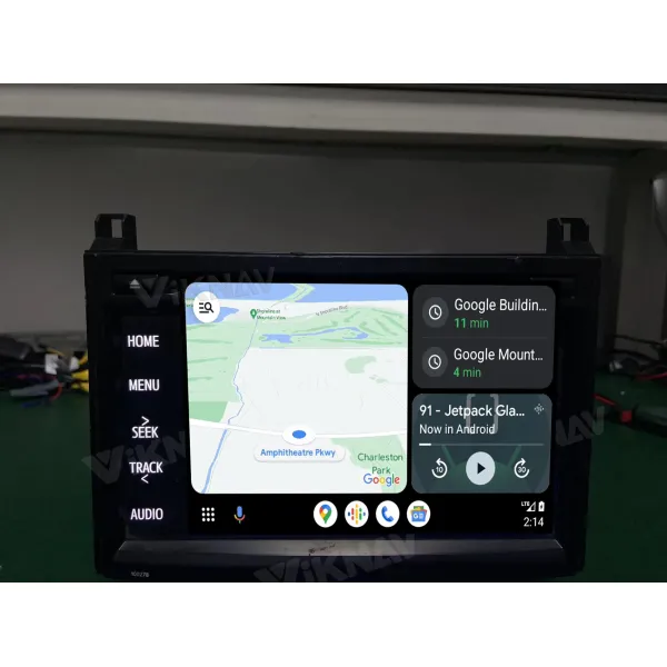 Viknav Linux System OEM Car For Toyota 4Runner Panasonic 2014-19 Upgrade Decoder Box MuItimedia Wireless CarPlay