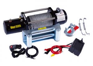 Single Line 9500 Lbs Portable Atv Winch 24v / 12v Electric Winches For Atv Manufactures