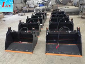 China Made in China skid steer buckets 4in1 buckets for skid steer loader on sale