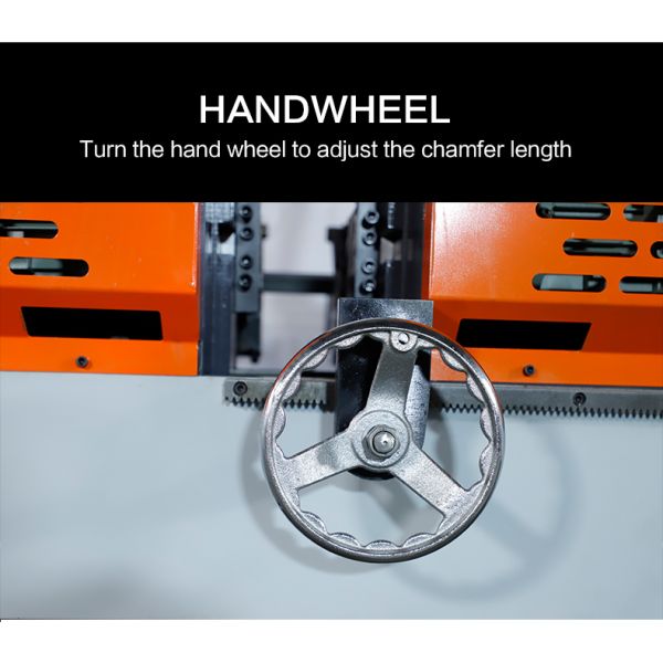 Cedar Hotsale Xs-80ac Double End Chamfering Machine for Round Short Small Workpiece Pipe Solid