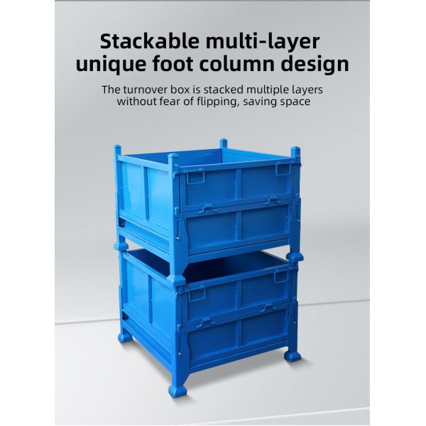 Rust Resistant Steel Storage Cage Foldable Lockable Door With Padlock Hasp