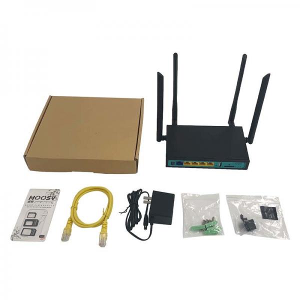 FDD TDD 4G LTE Wifi Router With SIM Card Slot 128MB RAM 16MB Flash