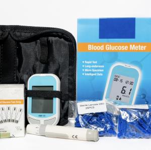 China HZ Diabetes Digital Glucometro Blood Gluco Meter,Blood Sugar Monitor Kit Blood Glucose Testing Machine on sale