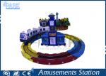 Coin Pusher Kiddy Ride Machine Ride On Train With Track