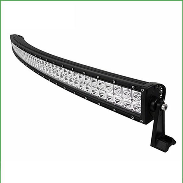 Super Slim Waterproof Curved 50 Inch 288W Offroad 12 Volt Led Light Bar With Diecast Aluminum Housing