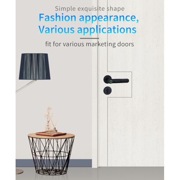 200 Fingerprint Intelligent Door Lock Tuya Bluetooth Deadbolt