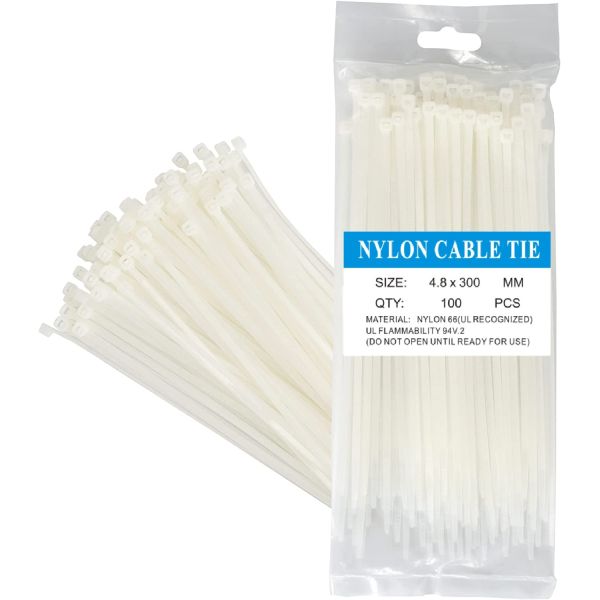 300-1000mm Length Self Locking Cable Tie Releasable Adjustable