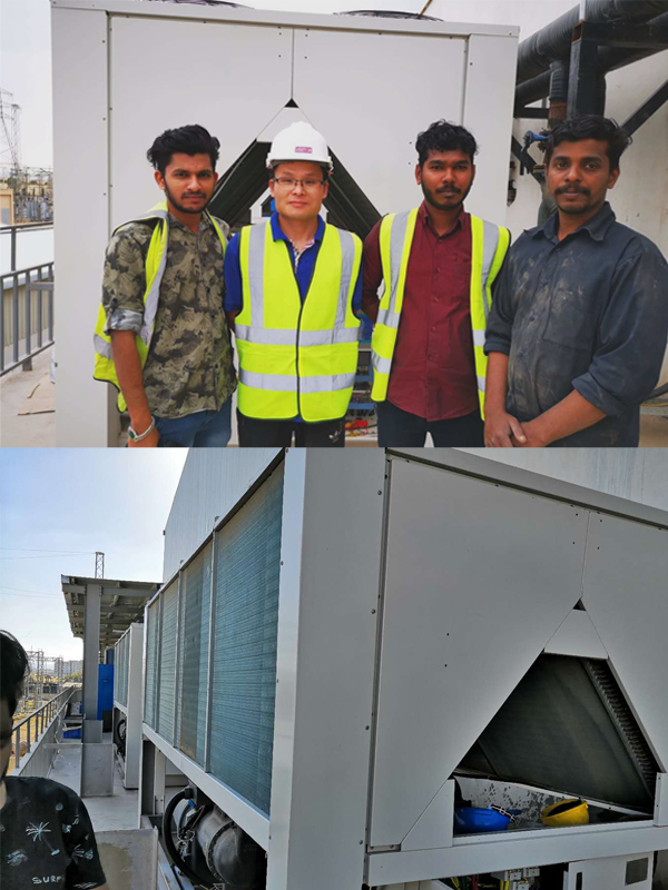 Screw Compressor Hermetic Water Cooled Scroll Chiller Hvac