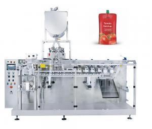  Horizontal Liquid Packing Machine Fully Automatic Pouch Type Liquid Sauce Manufactures