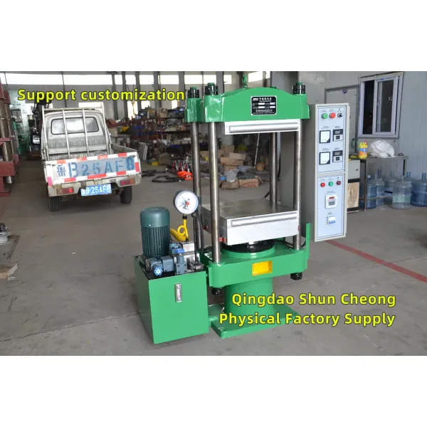 PLC Control Electric Heating Frame Structure Rubber Vulcanizing Press for Wiper Blade Strips
