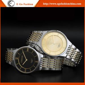  030A Full Stainless Steel Watches Man Japan Movement Quartz Watch Unisex Roman Watches New Manufactures