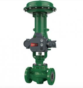  Fisher easy e EZ Control Valve in chemical or hydrocarbon processing applications and material in Carbon Steel, Stainles Manufactures