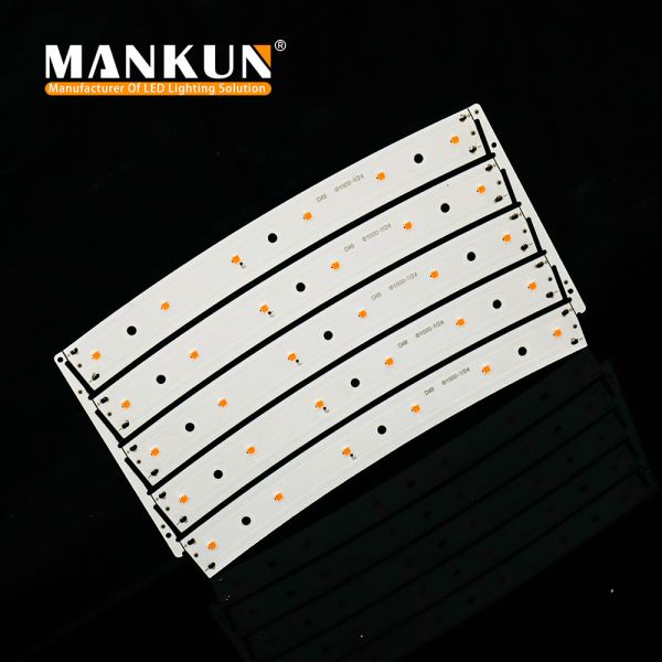 1500mm Diameter PCB LED Modules Modern Shopping Mall Decoration Ring Black Ceiling Light