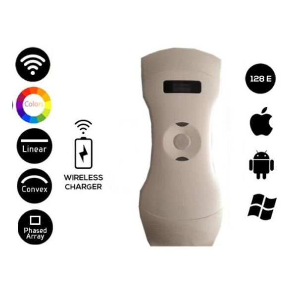 Quality 3 in 1 wifi Ultrasound Scanner Convex Linear Phased Probe handheld Ultrasound Wireless for sale