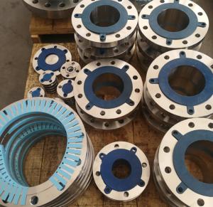 China X2CrNiMo18-14-3 EN1092-1 Type 01So Flanges  Stainless Steel Din 1.4435  slip on flange on sale