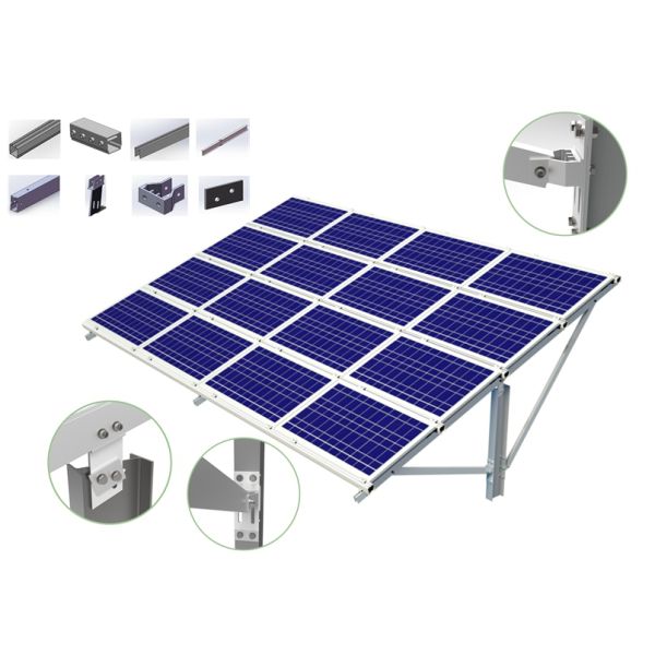 HOT VIP 0.1 USD Solar Module bracket support hold Solar Panel 10kw Solar Panel Power System For Home Tripod Solar