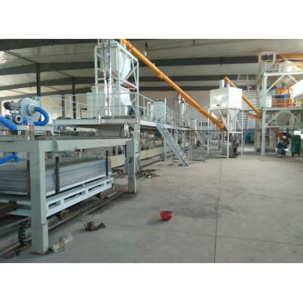 Lightweight Concrete Panel Fiber Cement Board Machine For Construction Material