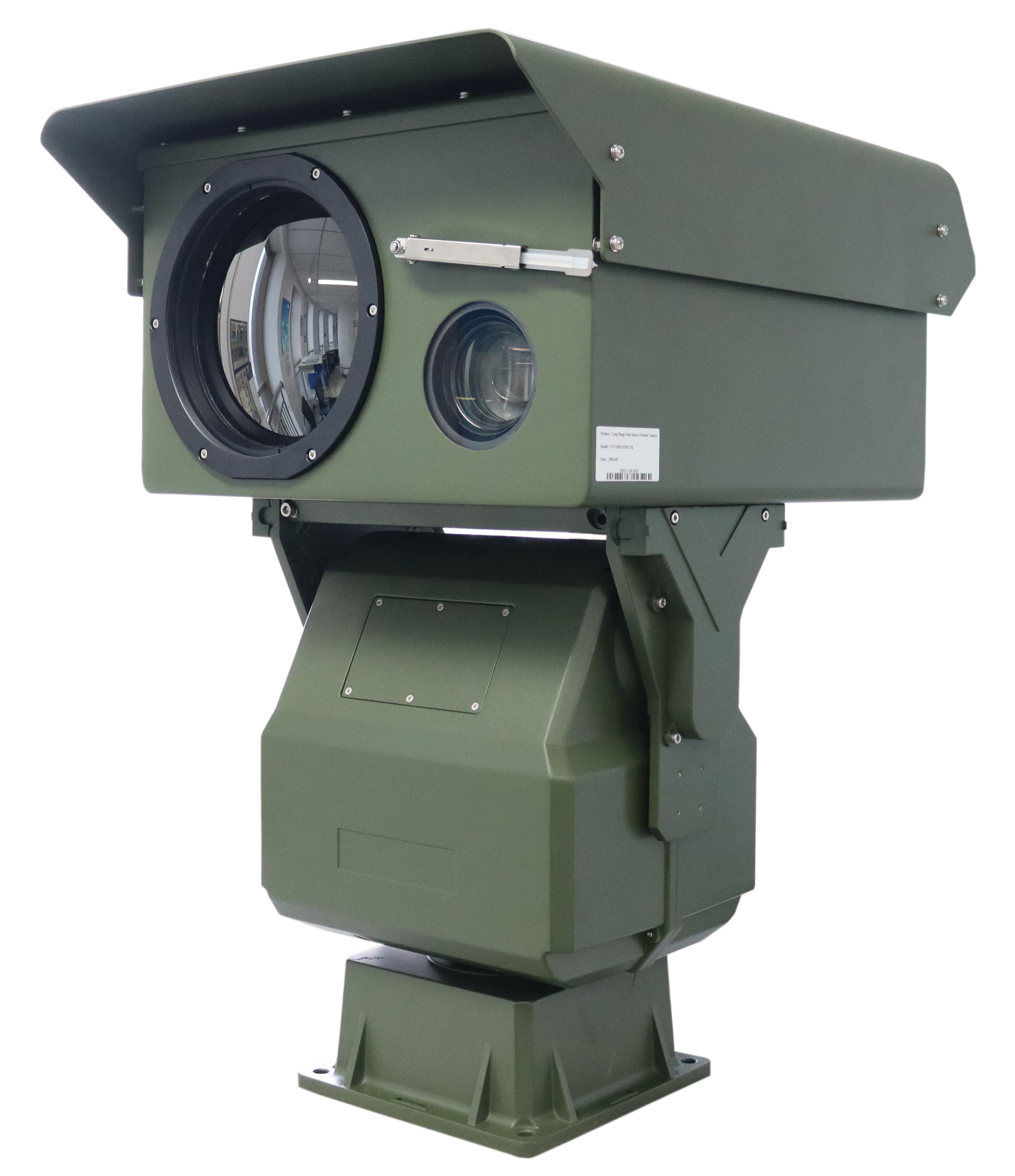China Motion Detection PTZ Thermal Imaging Camera Dual Sensor Surveillance Camera on sale