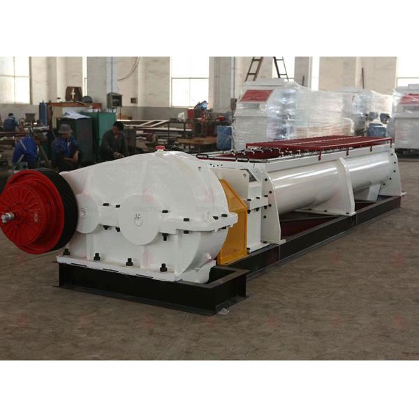 High Efficiency Twin-Shaft Mixer with Counter-Rotating Shafts and Adjustable Speed for Refractory Materials