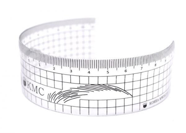 Disposable Sticker Eyebrow Measurement Ruler / Microblading Eyebrow Measuring Tool