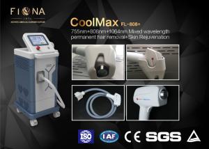  Mixed Wavelength Diode Laser Hair Removal Machine Arm Use With Cooling System 220V Manufactures