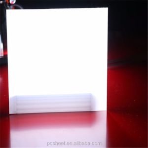 Opal Polycarbonate Light Diffuser Sheet - Frosted PC Diffusion Panel for LED