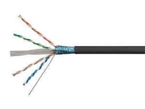  Copper Conductor Shielded Networking cable , Cat 6 FTP Cable 1000 ft (305m) / roll Manufactures
