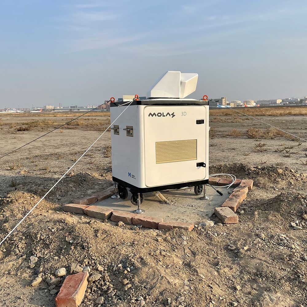  Molas 3D Horizontal Azimuth Wind Lidar With GNSS Function Manufactures