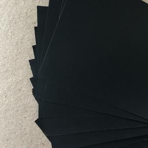  Wood Pulp Recycled 80g 110g 150g Black Cardboard Paper For Jewelry Box Manufactures