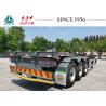 Buy cheap 40FT Skeletal Chassis Semi Trailers Tri-Axle Skeleton Semi Trailer Container from wholesalers