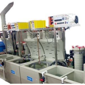  Easy-to-Operate Semi-Automatic Anodizing Line With Basic PLC For Aluminum Processing Beginners Manufactures