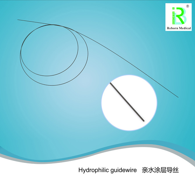  Hydrophilic Guidewire Hydro-coated Lubricious Smooth Sugical Nitinol Guide Wire Manufactures