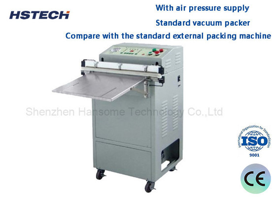 Quality Self-Detection System Alarm Automatically With Air Pressure Supply Hot Sealing External Vacuum Packing Machine for sale