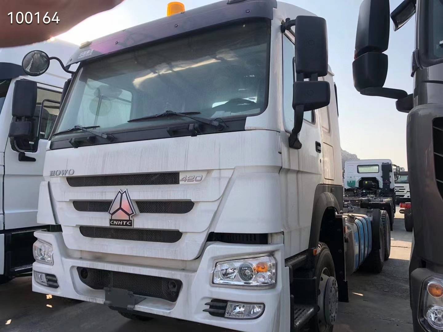 Buy cheap Used Howo Trucks 6*4 371hp Left Steering Used Tractor Units Sino Truck from wholesalers