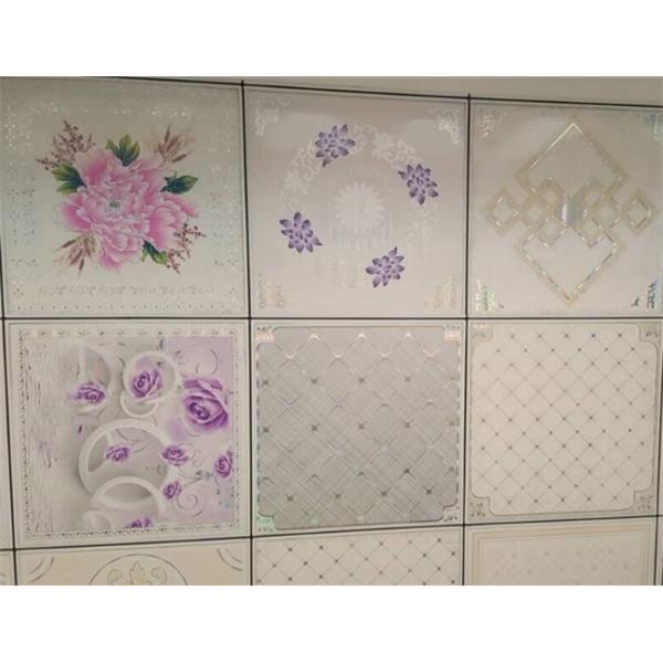 Plastic Suspended Ceiling Tiles , Pvc Decorative Ceiling Tiles Sound Proof