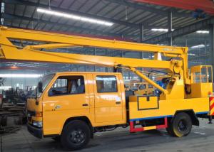  2t operating capacity truck mounted lift Durable Working Basket Boom Lift Manufactures
