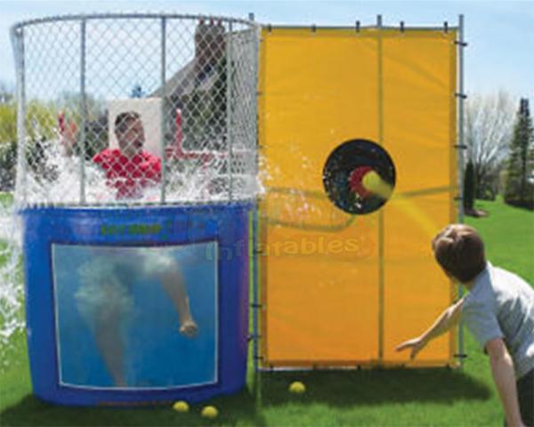 Quality Interactive Dunk Tank Water Game Outdoor Party Water Sport Dunking Booth for sale