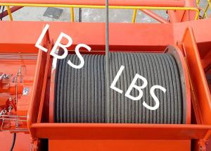  High Efficiency Carbon Steel Tower Hoist Winch With LBS Grooved Drum Manufactures