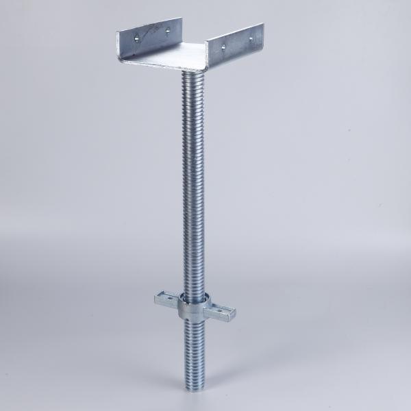Quality Formwork Galvanized Adjustable Scaffolding Jack U Head Base for sale