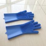 Eco-Friendly Funny Silicone Rubber Microwave Cooking Use Finger Tips Hand Gloves