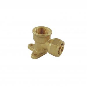 Mountable 90 Degrees Female Thread Elbow High density forging Brass Body Manufactures
