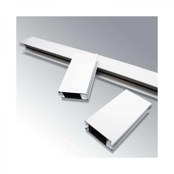 Low Pollution Aluminium Door Profiles Standard Bendable Aluminium Spacer Bar