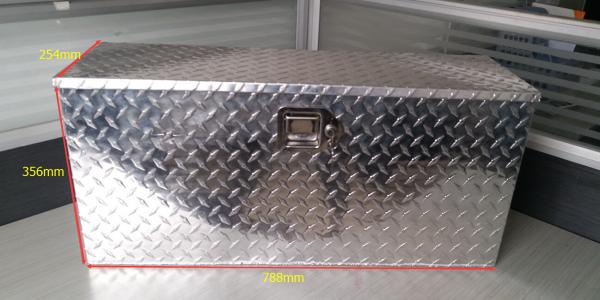 US general aluminum truck tool box, aluminum trailer tool box